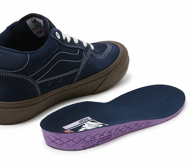 shoes Vans Rowan - Dress Blues/Dark Gum - men´s - blackcomb