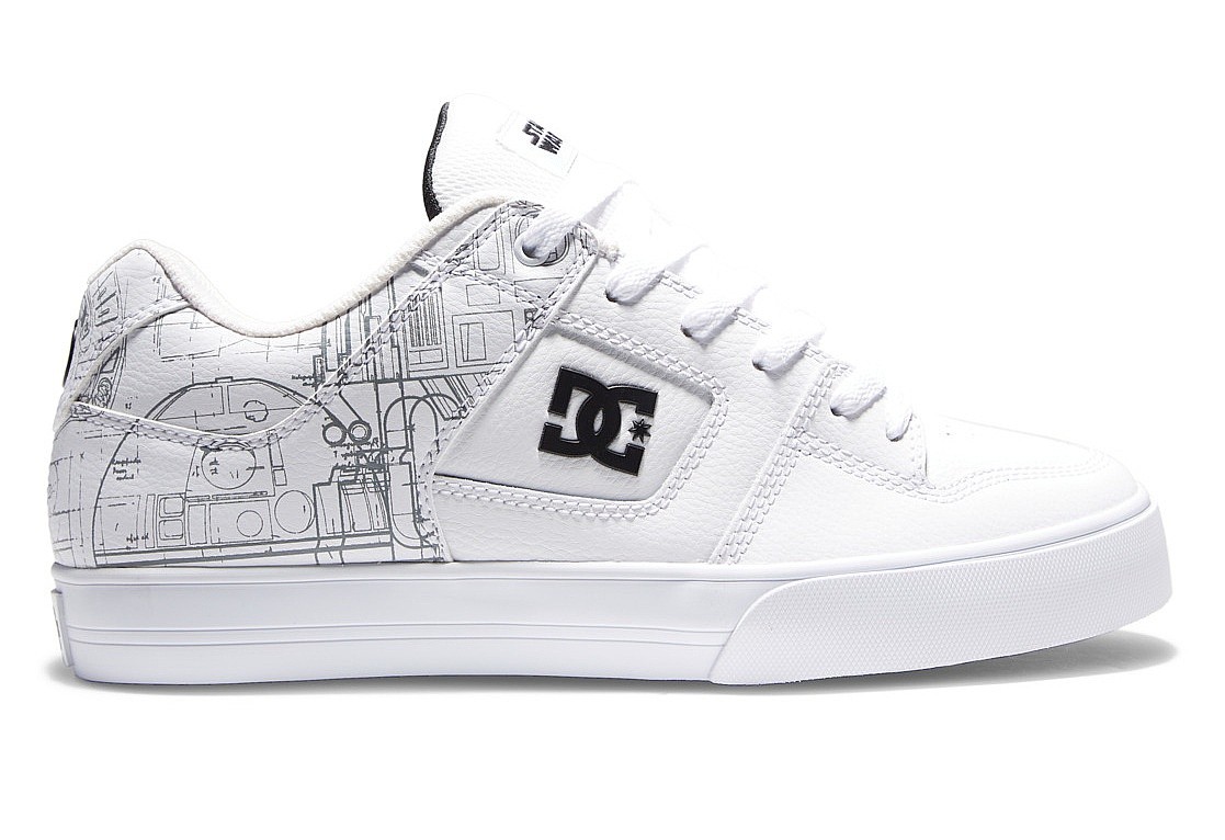 Dc shoes pure white deals