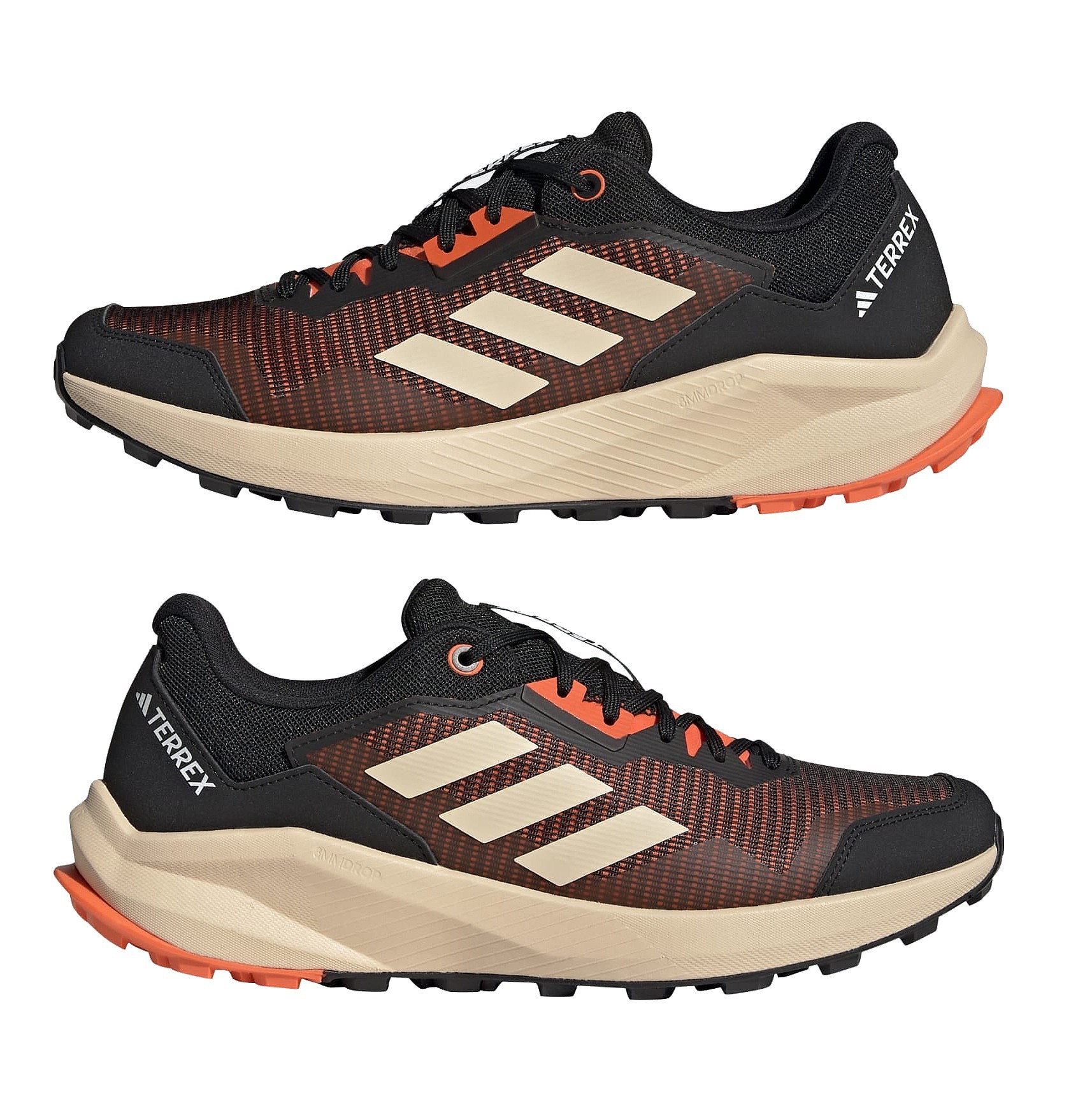обувь adidas Performance Terrex Trail Rider - Impact Orange/Sand  Strata/Core Black - men´s - blackcomb-shop.eu