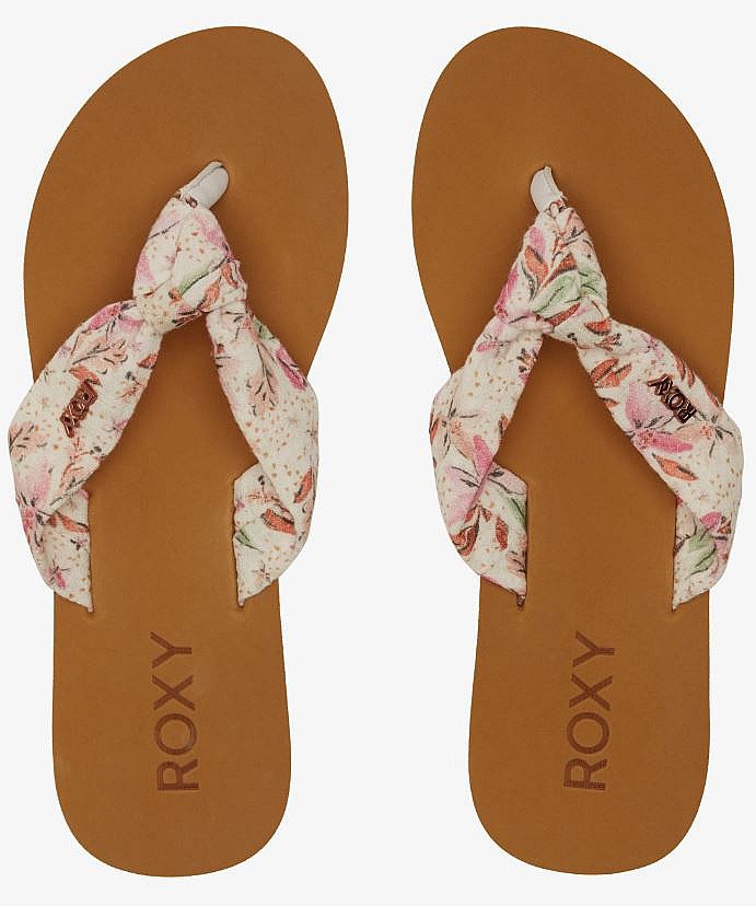 Flip-Flops Roxy Paia V - WZT/White/Crazy Pink Print - women´s -  blackcomb-shop.de
