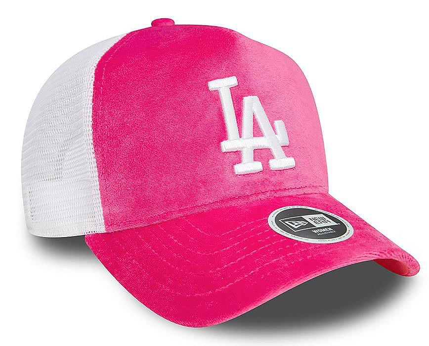 cap New Era 9FO AF Velour Trucker MLB Los Angeles Dodgers