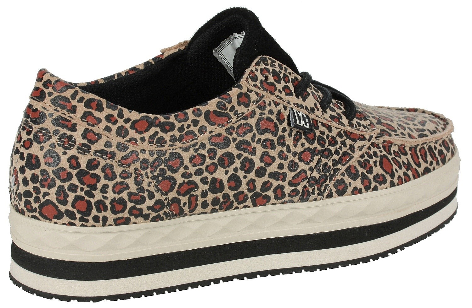 dc leopard print shoes