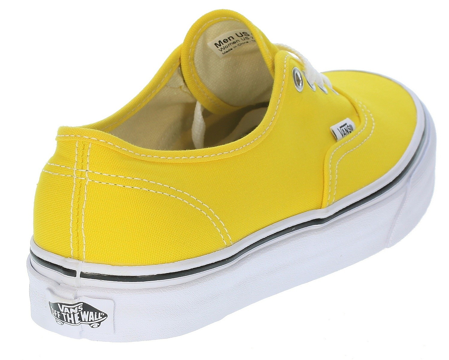 cyber yellow vans