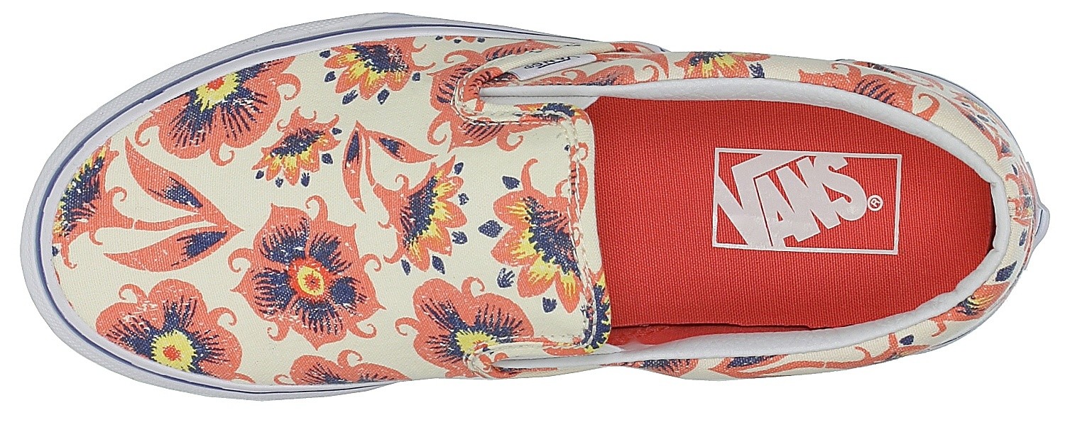 burnt orange slip on vans