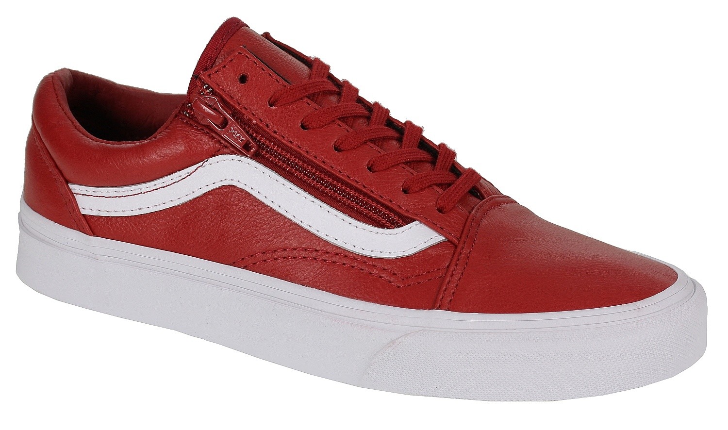 vans old skool zip red