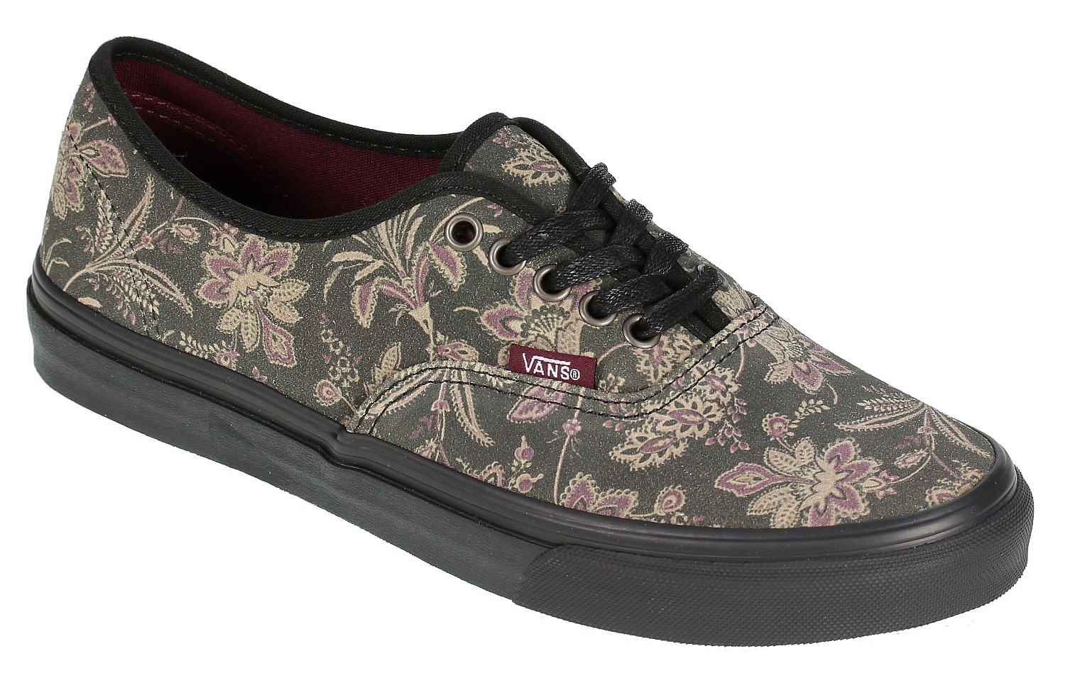 vans floral suede