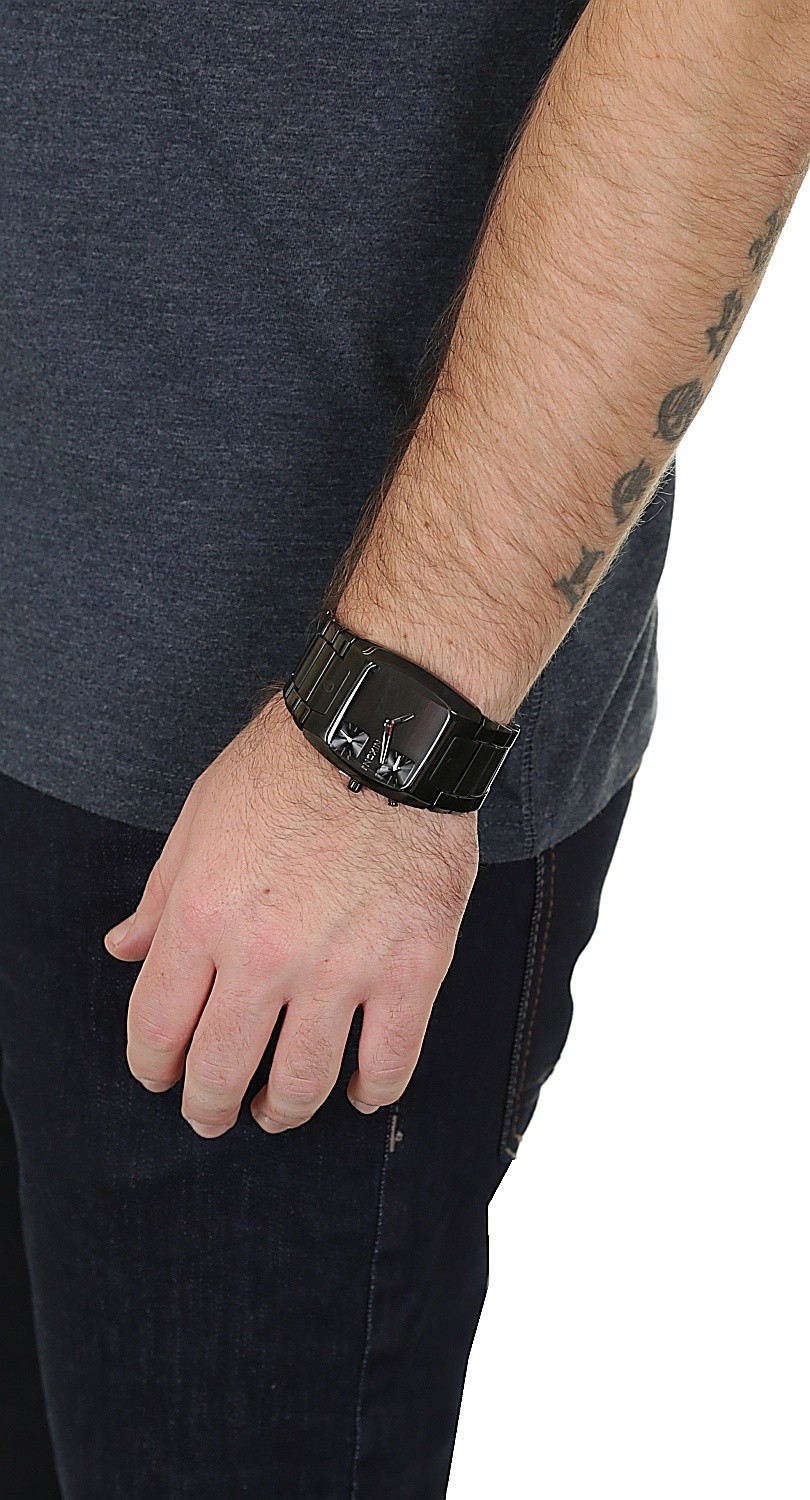 Nixon Banks Watch All Black Blackcomb Shop Eu