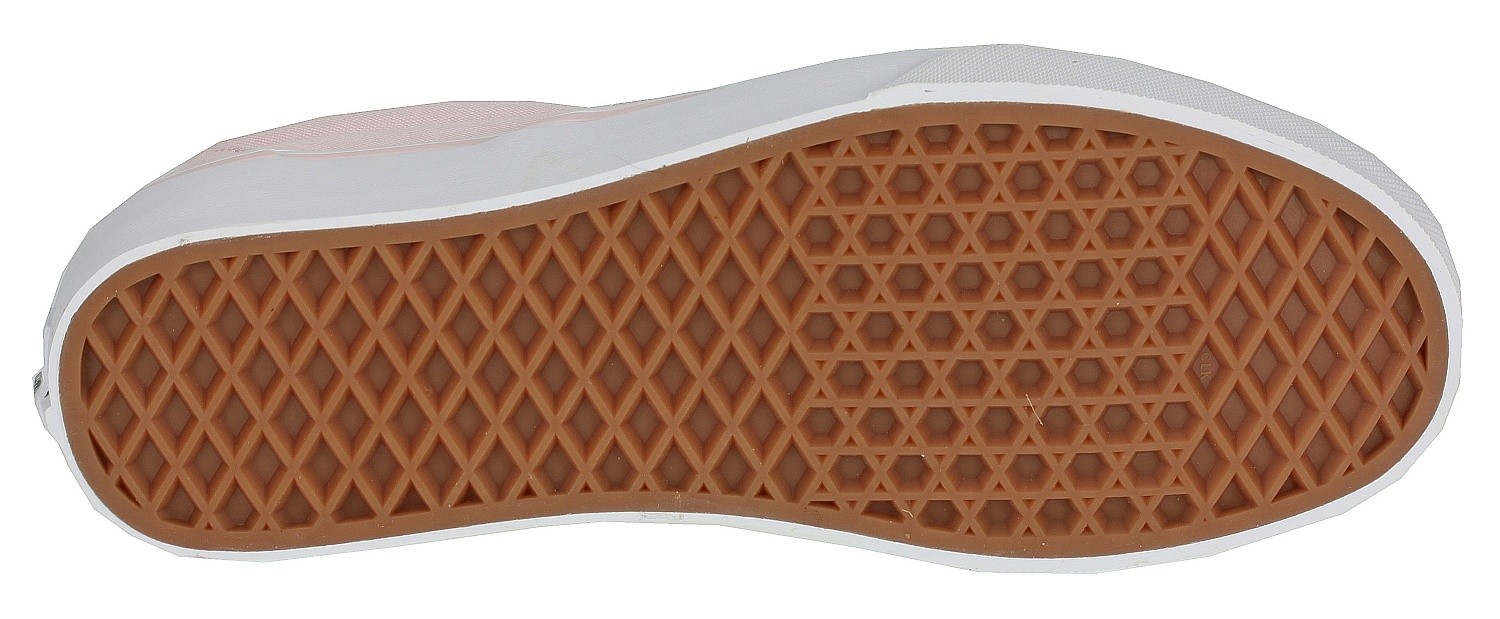 ballerina true white slip on vans