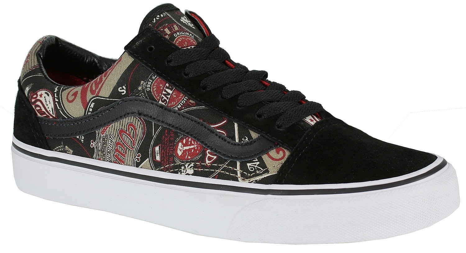 vans old skool black gold