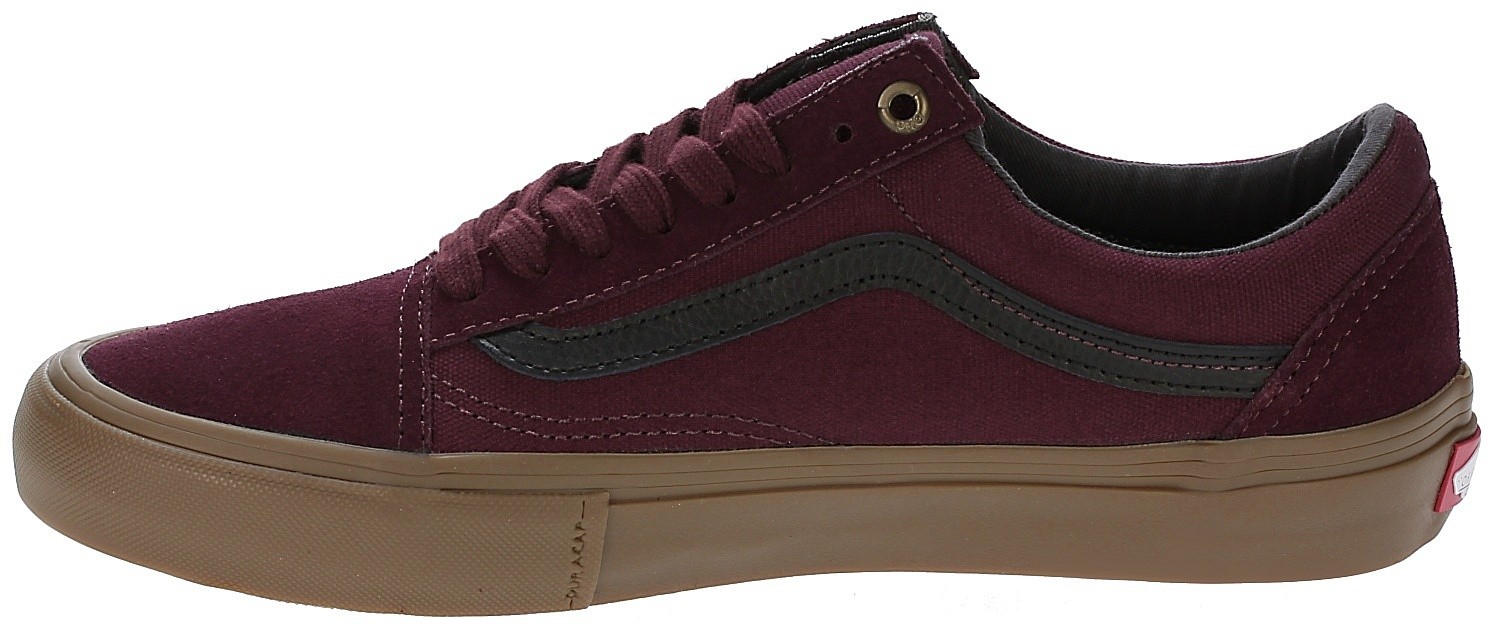 vans old skool pro bordowe vans old skool pro bordowe