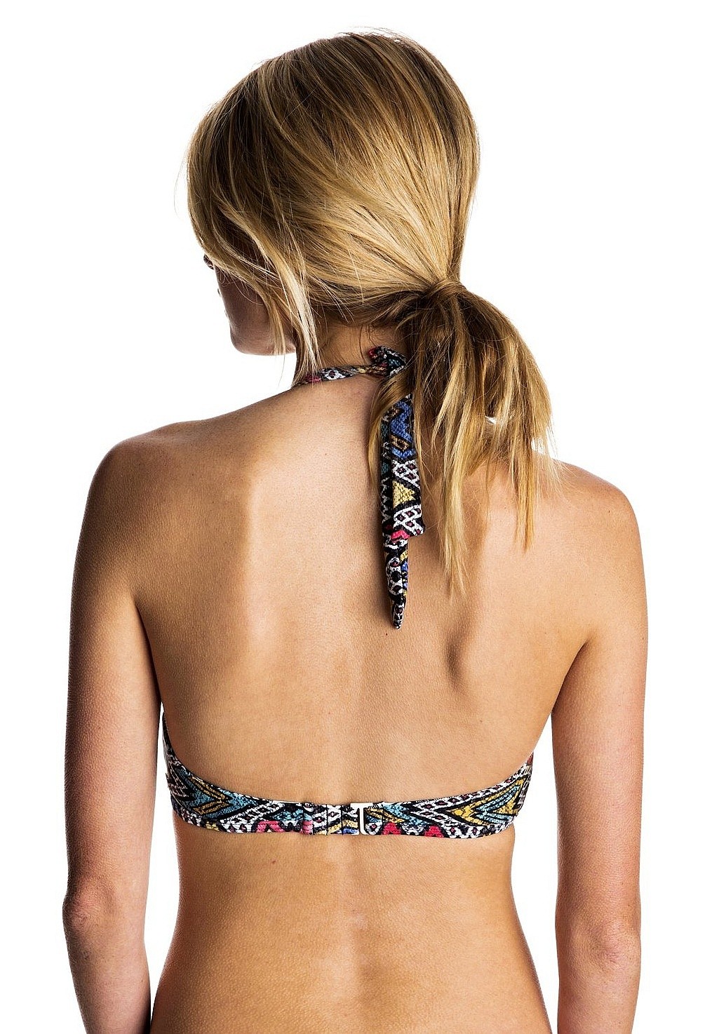 Badeanzug Roxy Poetic Mexic' 70's Halter - BLA6/Regata Soaring Eyes