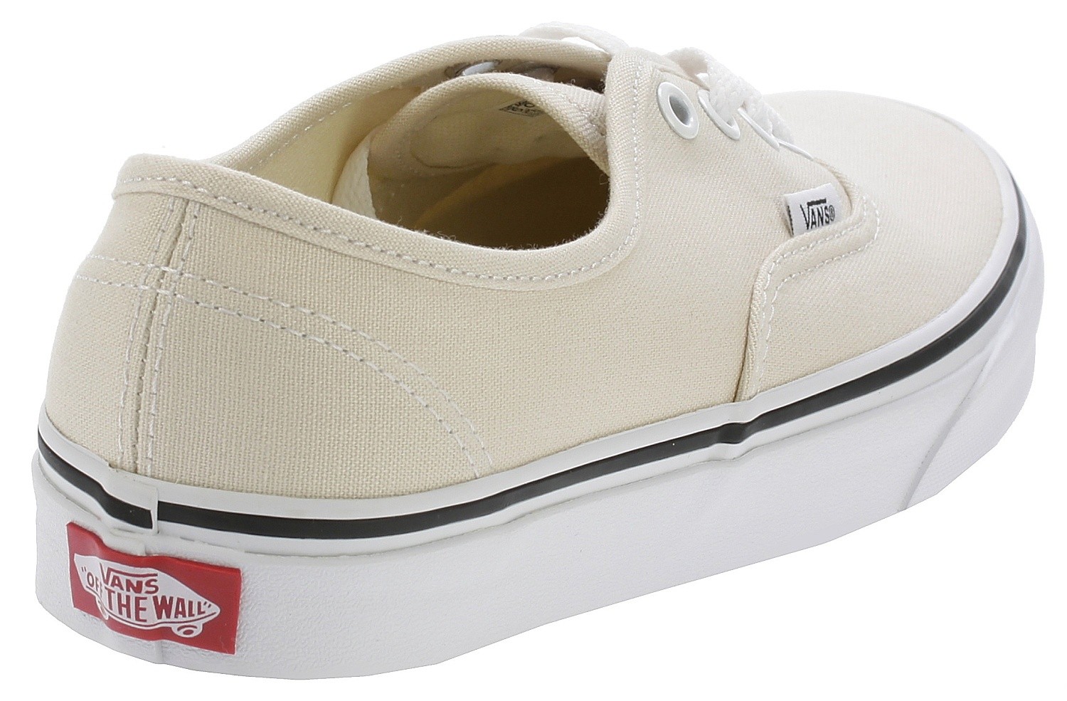 vans authentic birch/true white