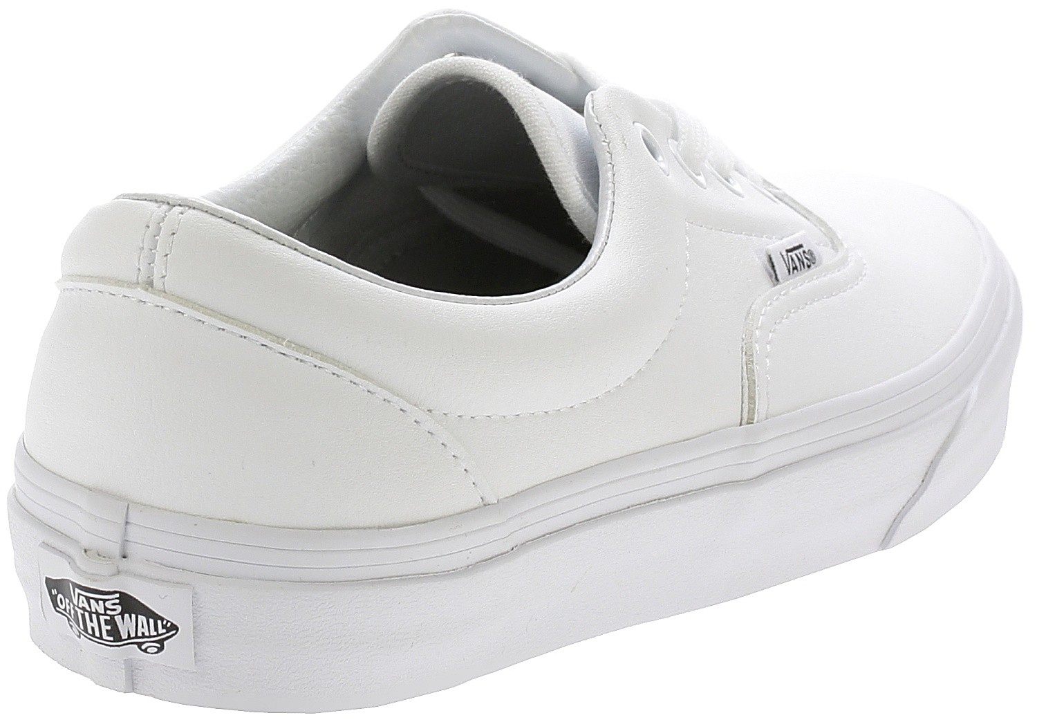 vans era classic tumble true white