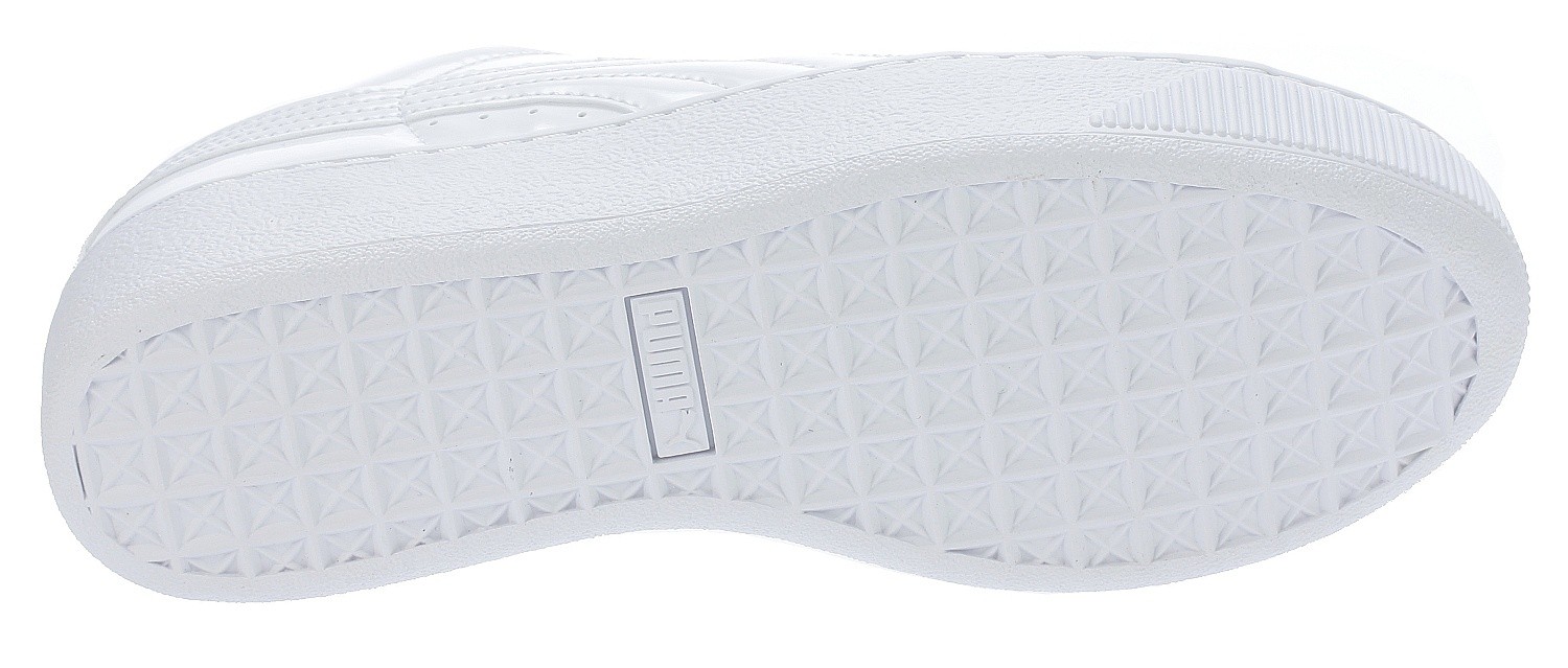 puma vikky platform patent white