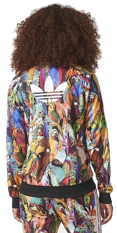 adidas multicolor jacke