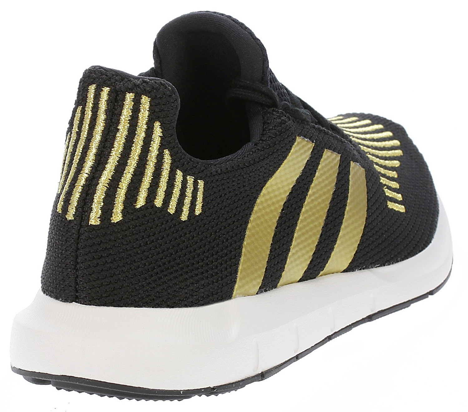black and gold swift run adidas