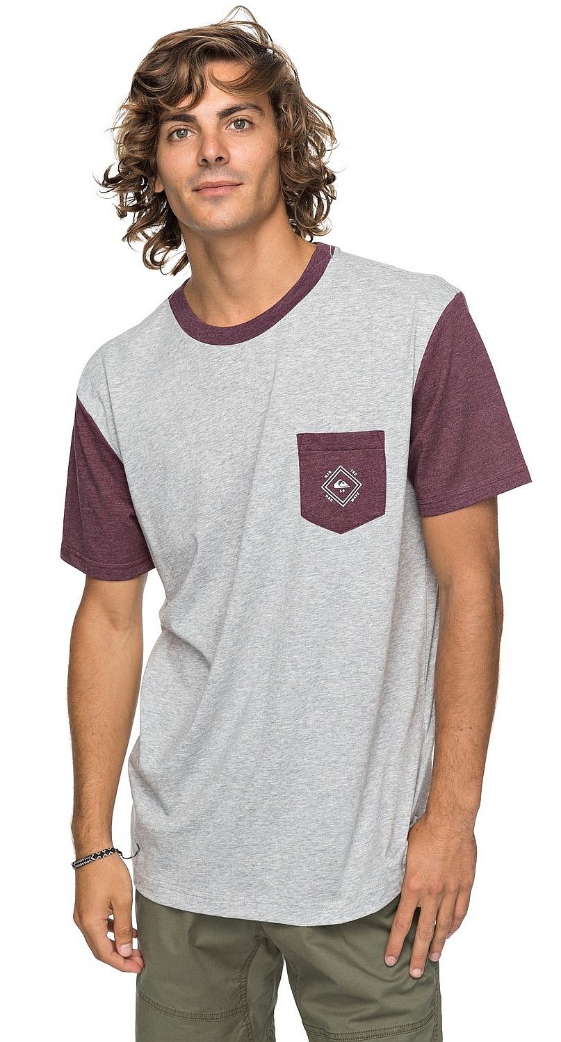 Quiksilver Mens Vertical Pocket T Shirt