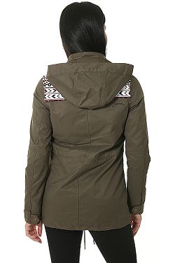 jacket Iguana Cala - Khaki/Geometric Pattern