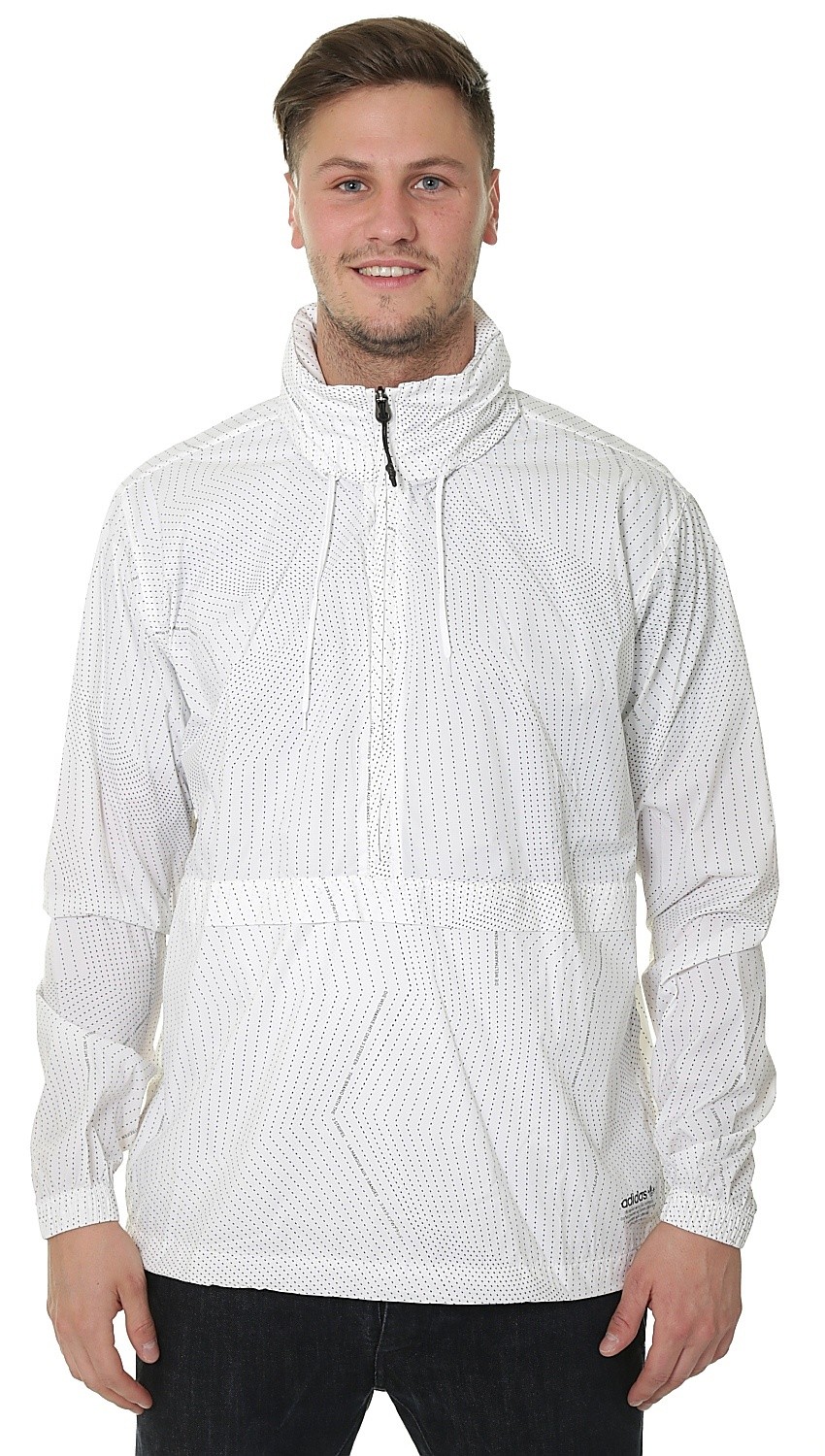 adidas overhead windbreaker