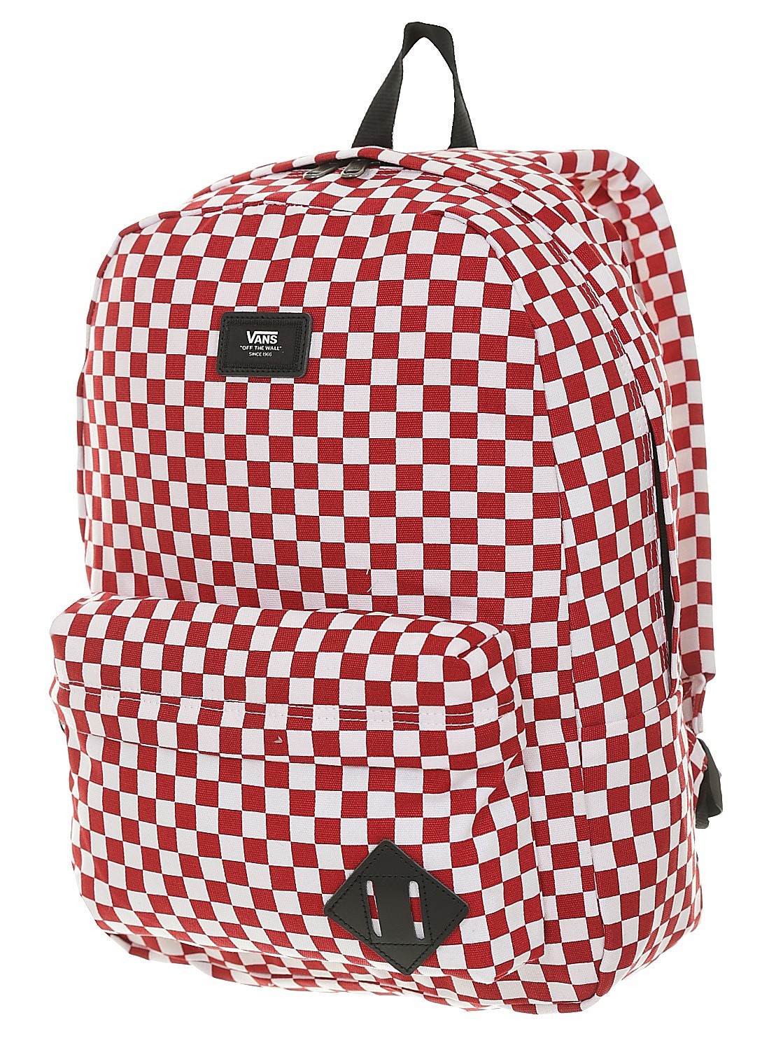 red and white vans backpack