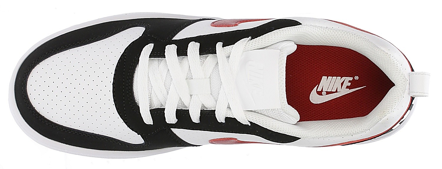 nike court borough red black