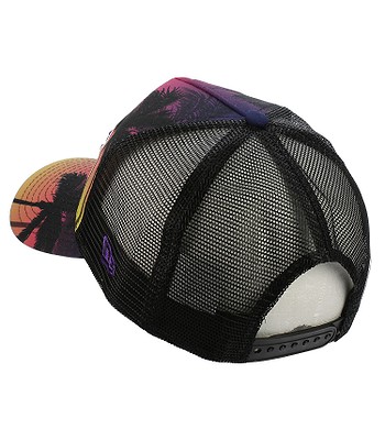 Cap New Era 9fo Coastal Heat Trucker Nba Los Angeles Lakers Pink Yellow Blackcomb Shop Eu