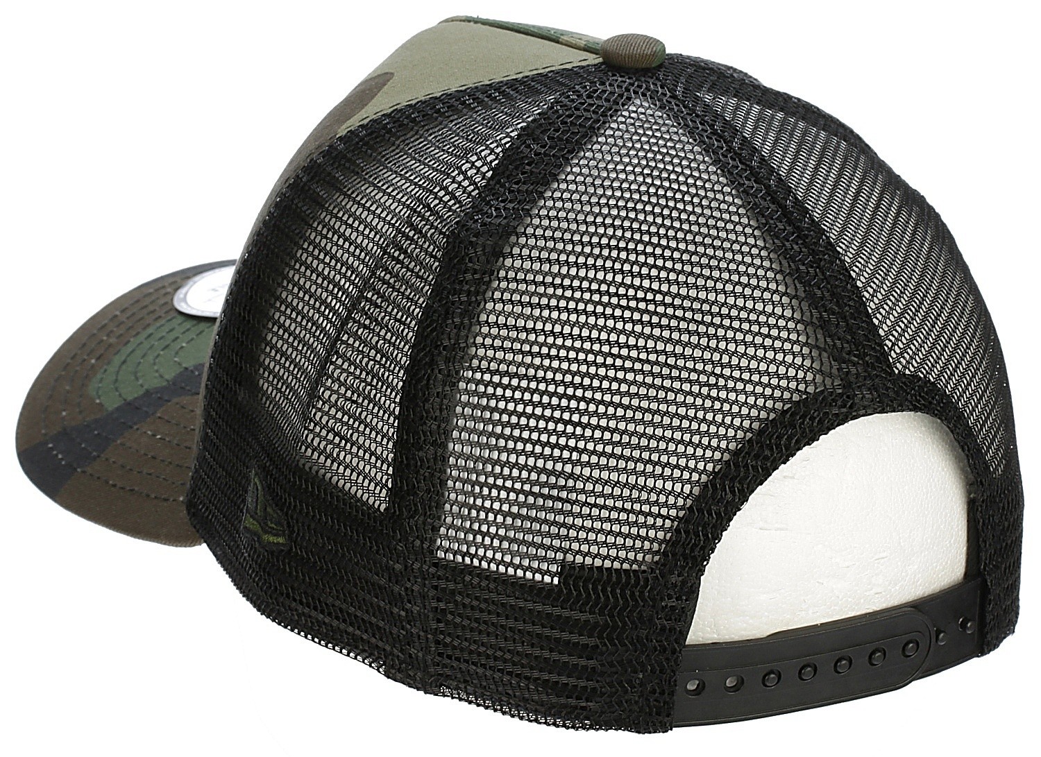 cap New Era 9FO Clean Trucker MLB New York Yankees - Woodland Camo/Black