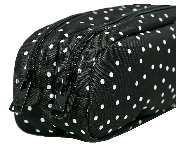 Roxy Off The Wall Pencil Case in Wintery Geo