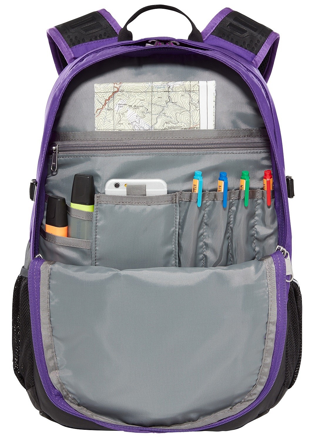north face borealis purple