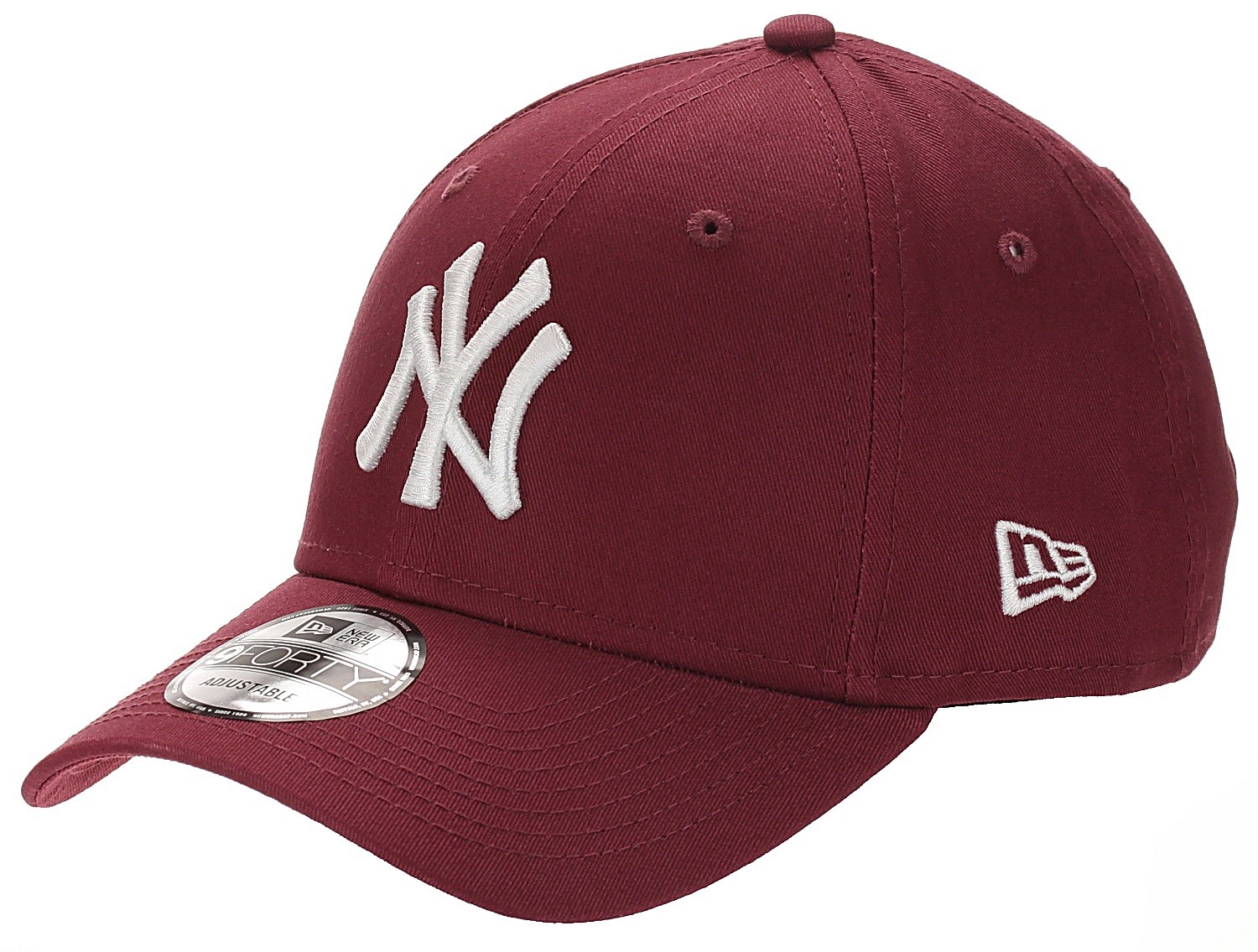 kšiltovka New Era 9FO League Essential MLB New York Yankees - Cardinal/White