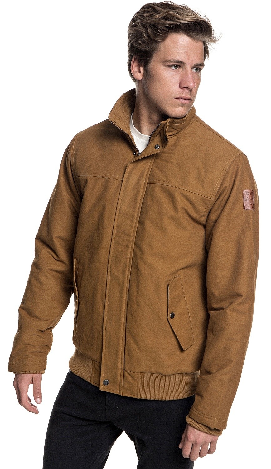 brooks jackets mens brown