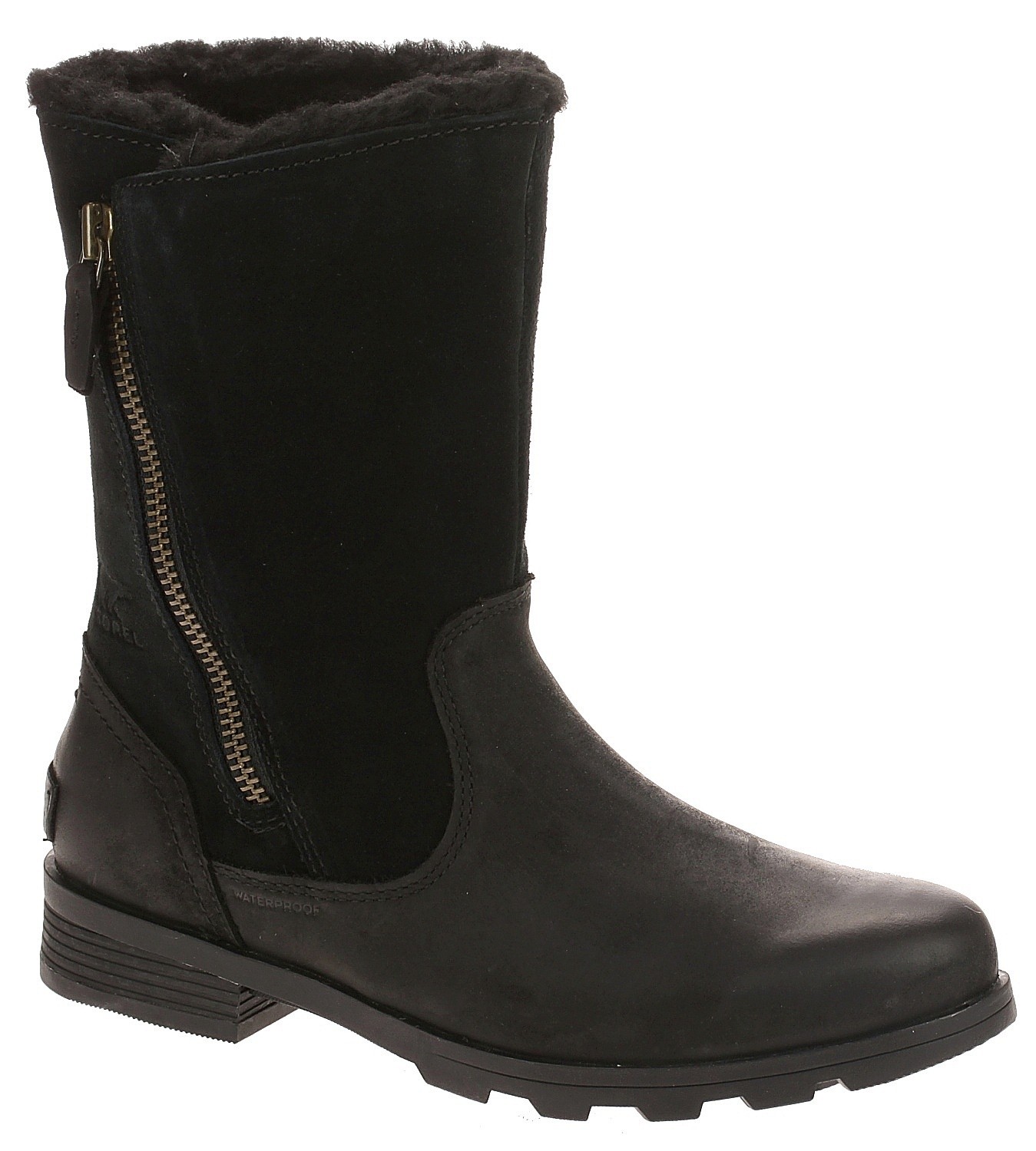 sorel emelie foldover black