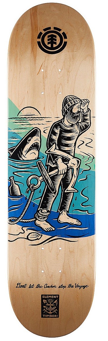 Element timber voyager skateboard deck Clearance
