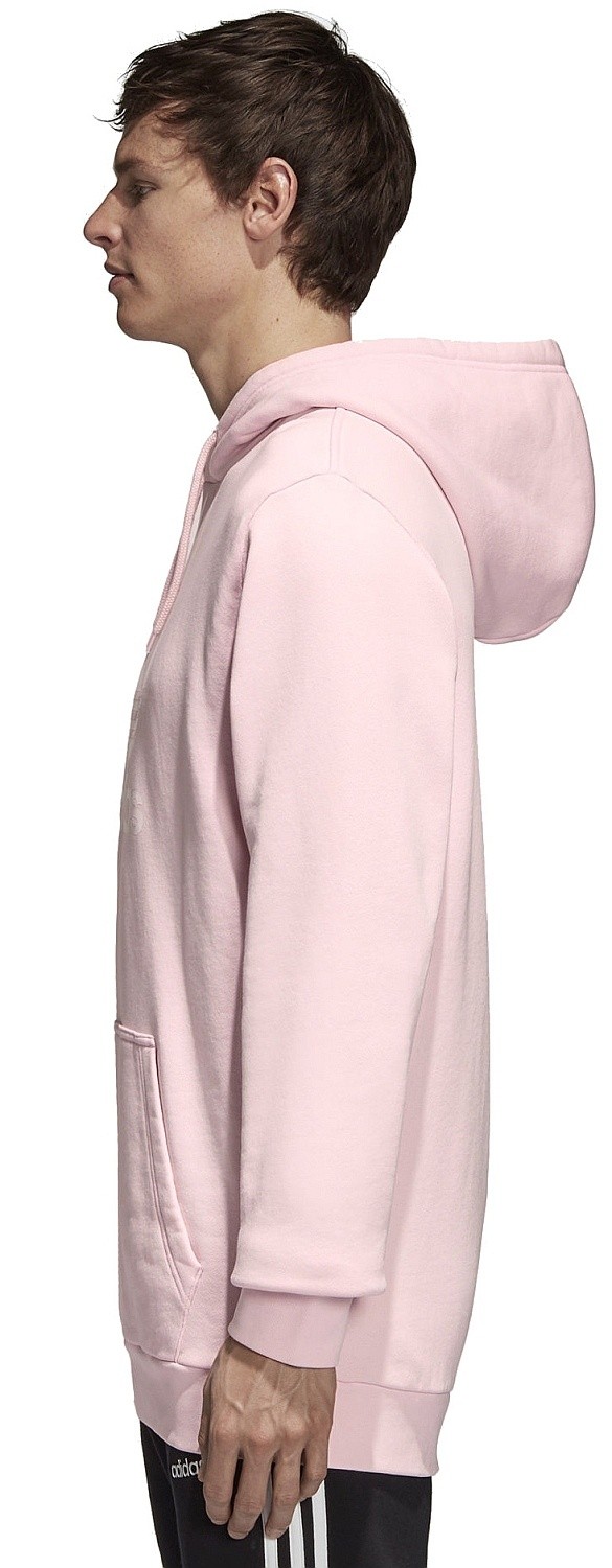 clear pink adidas hoodie