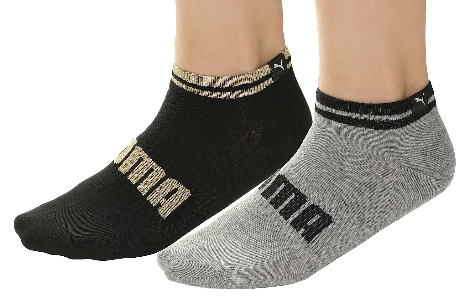 gray puma socks