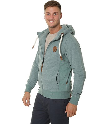 Sweatshirt Naketano Birol Zip Stormy Sea Melange Men S Blackcomb Shop Eu