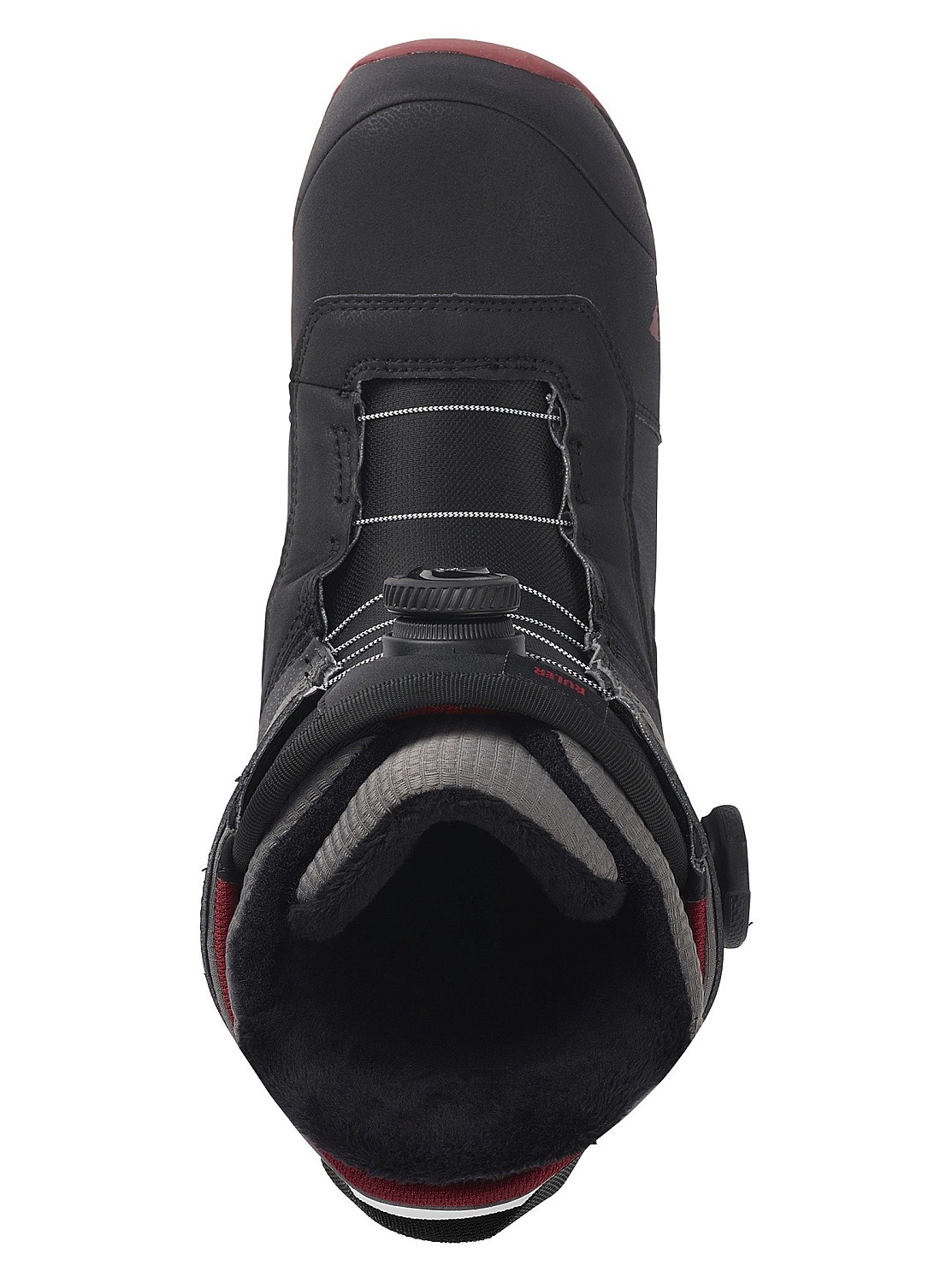 burton ruler boa black fade