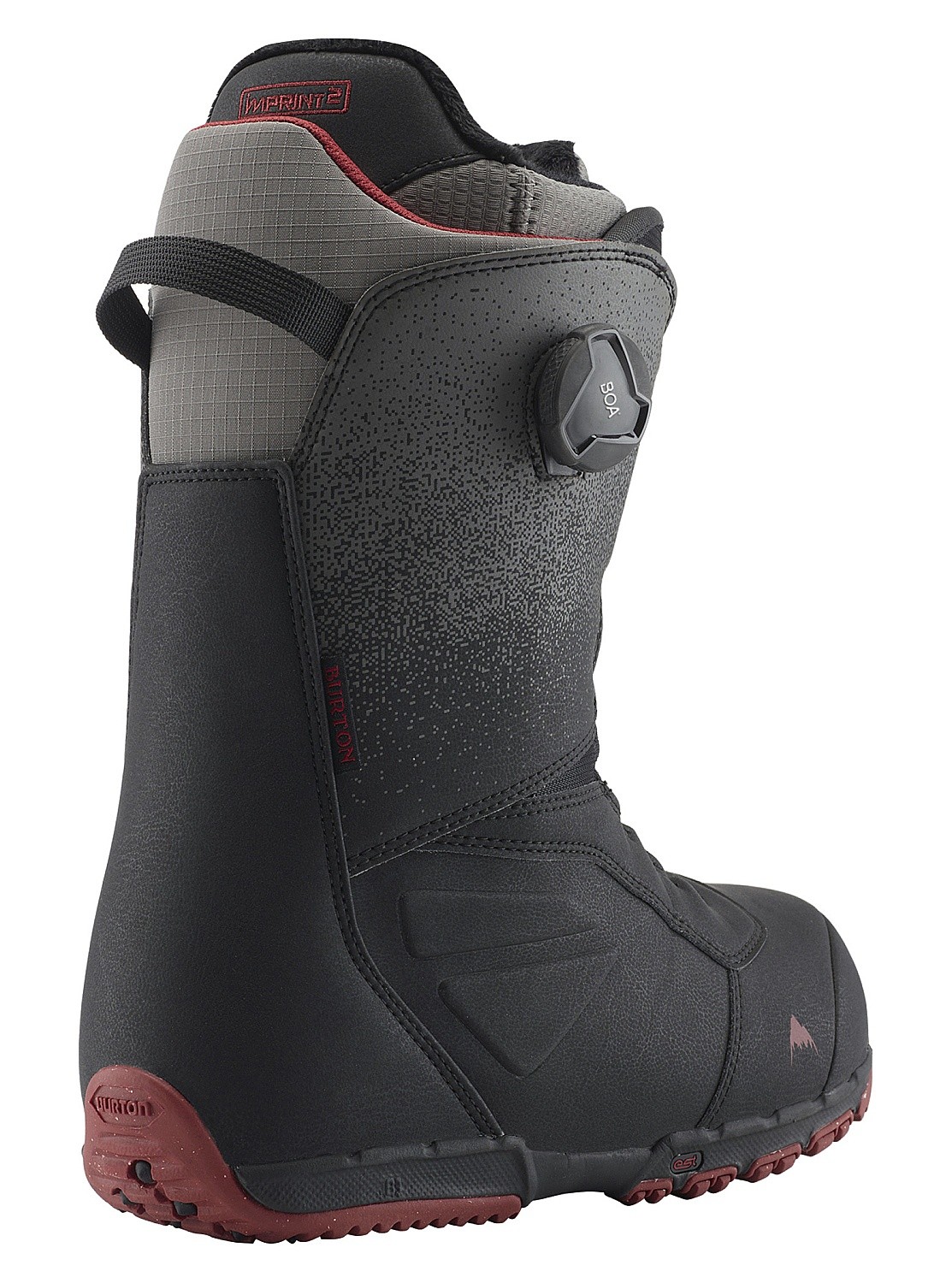 burton ruler boa black fade