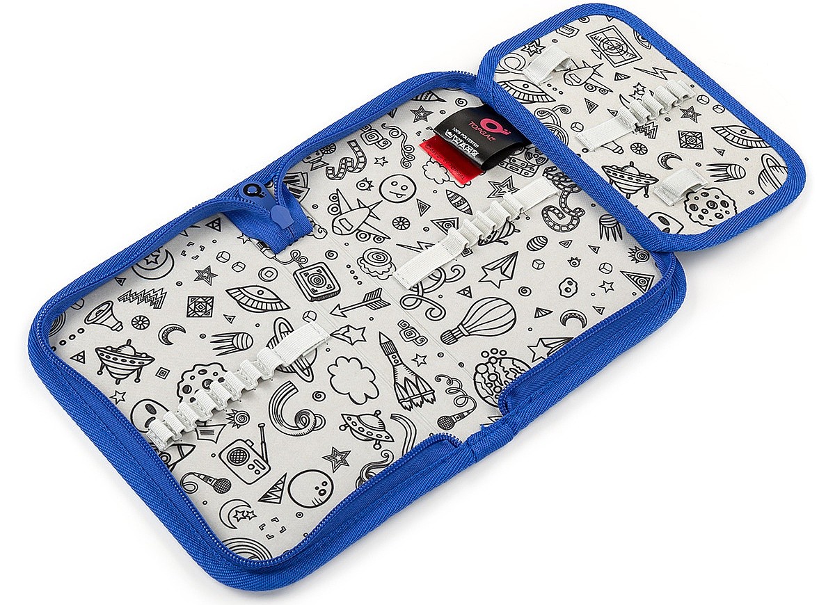 pencil case Topgal PENN 19014 - B/Gray - unisex junior