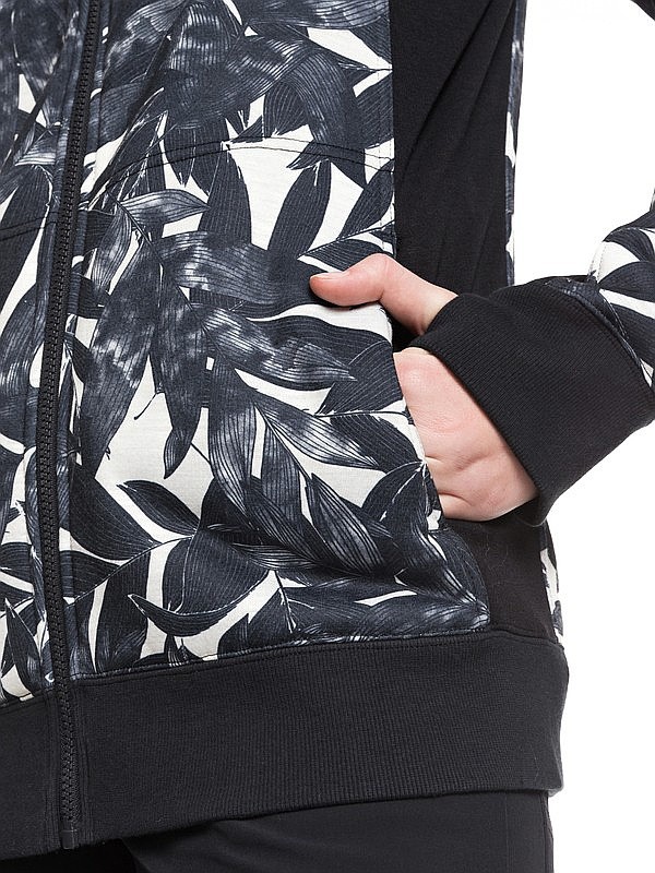 roxy frost printed hoodie