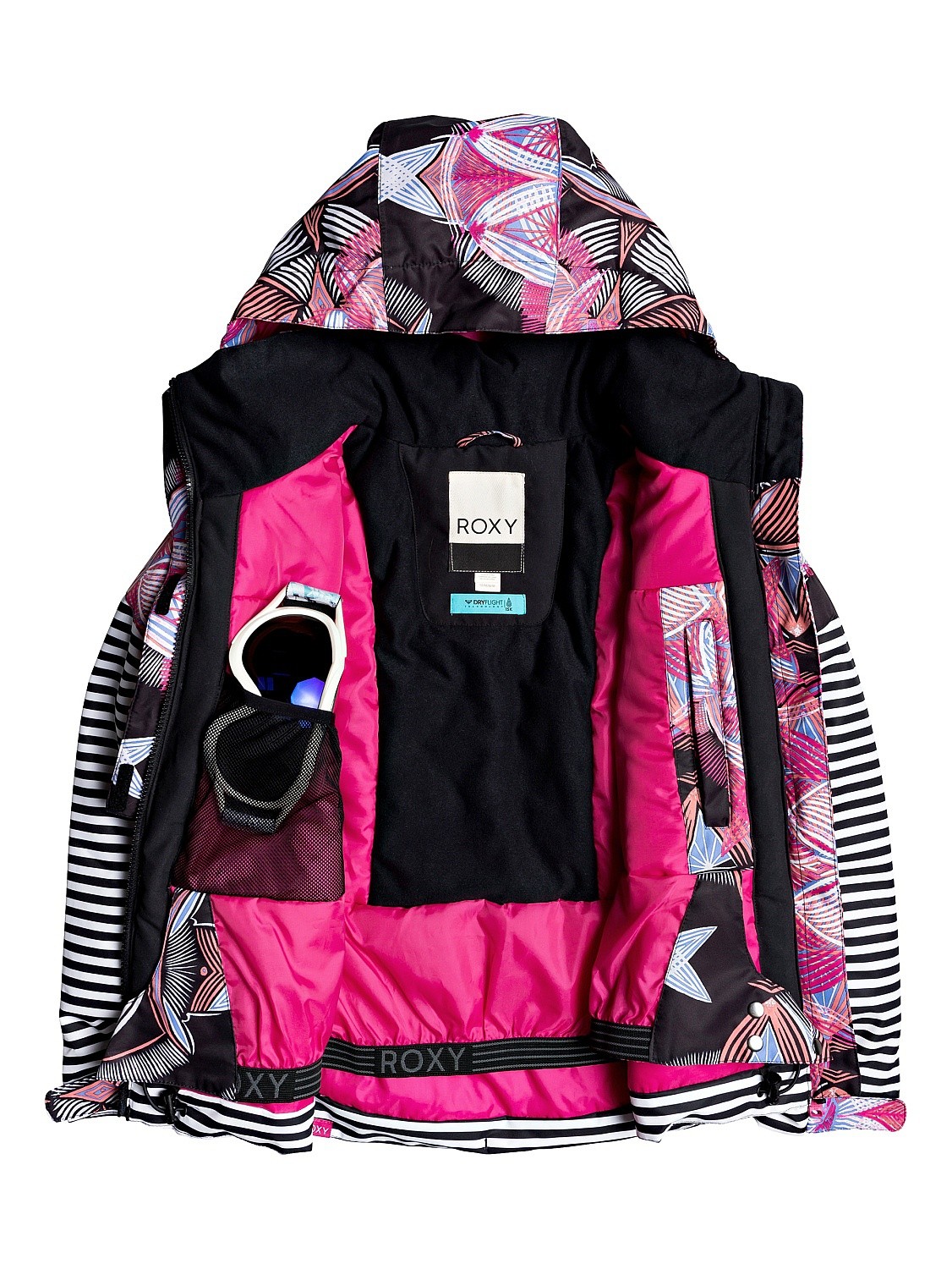 roxy frozen flow ski jacket