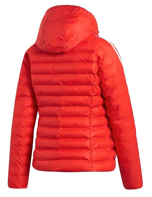 adidas slim jacket red