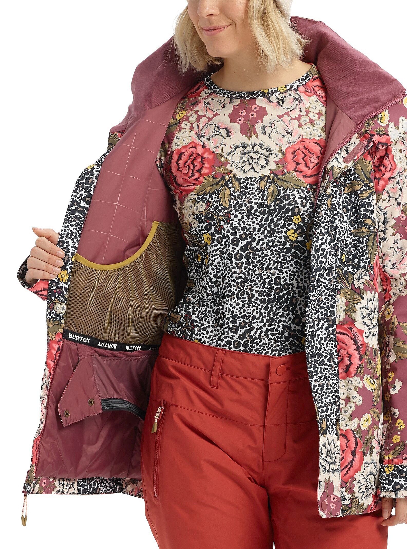 burton floral jacket