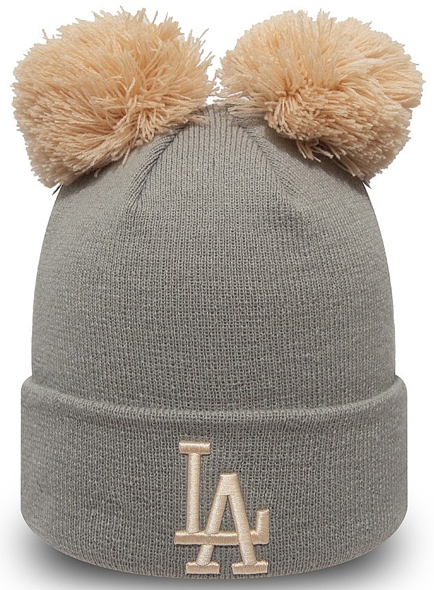 cap New Era Double Pom Cuff Knit MLB 