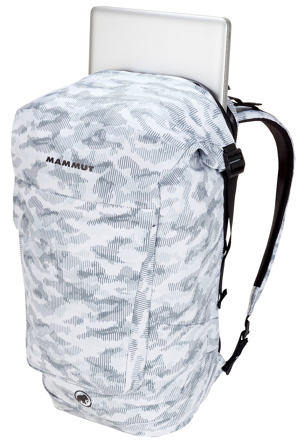 white camo bag