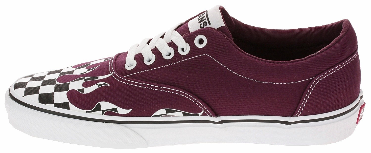 vans doheny red and white