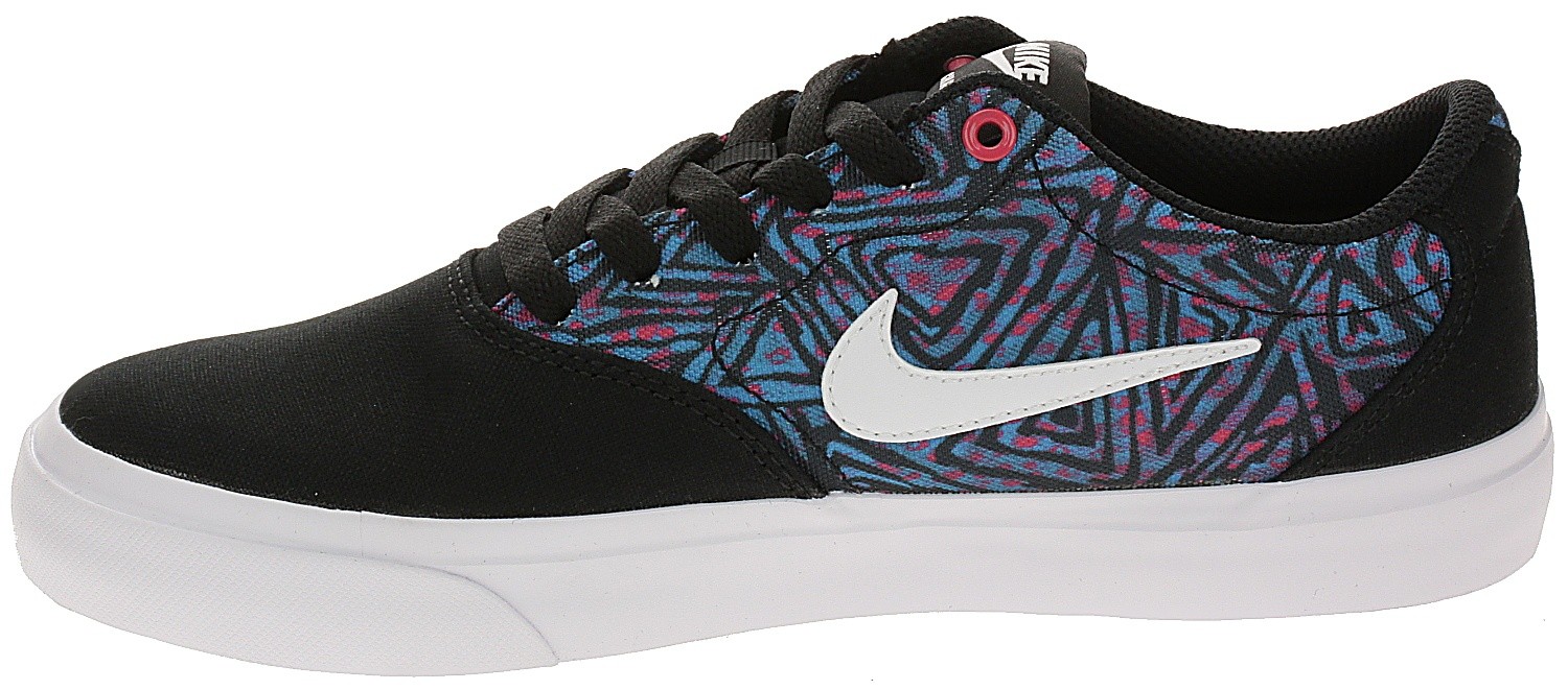 shoes Nike SB Charge Canvas Premium - Black/White/Laser Blue/Watermelon -  snowboard-online.eu