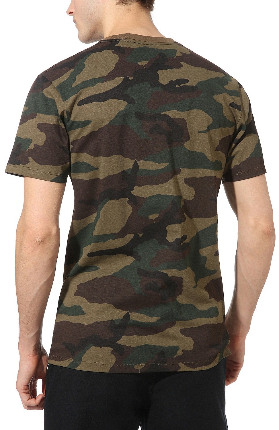 T-Shirt Vans Print Box - Camo/White 