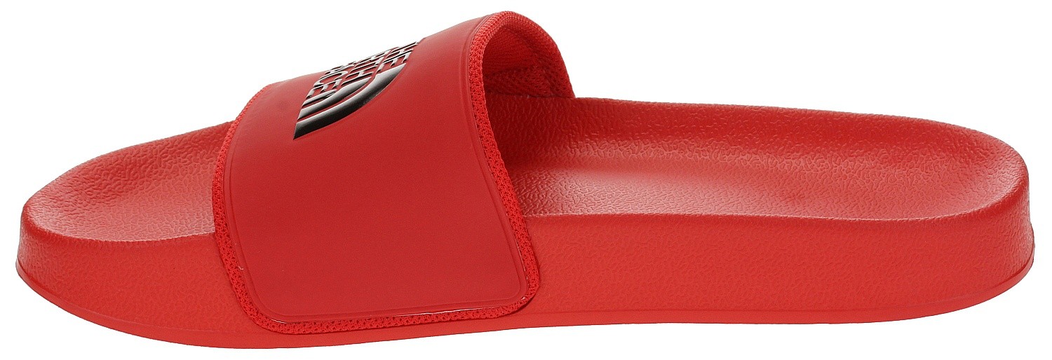 north face sliders red