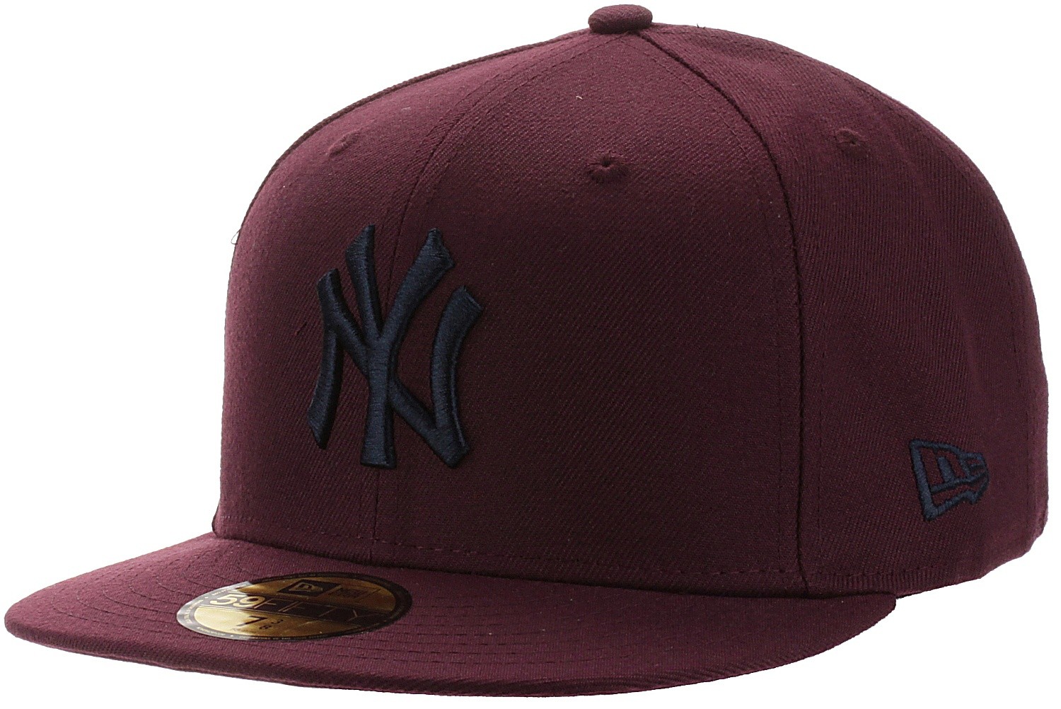 maroon yankees hat